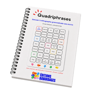 Couverture du support d'orthophonie Quadriphrases
